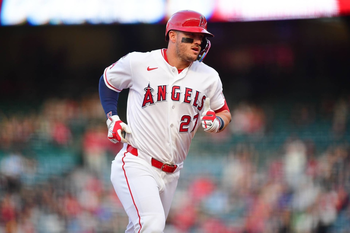  Mike Trout's All-Star selection reflected sustained excellence beyond traditional batting average evaluation metrics this season. Gary A. Vasquez-Imagn Images