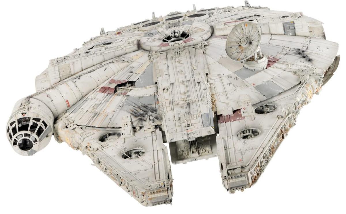  The Millennium Falcon sold in the auction. (Heritage Auctions via SWNS) 