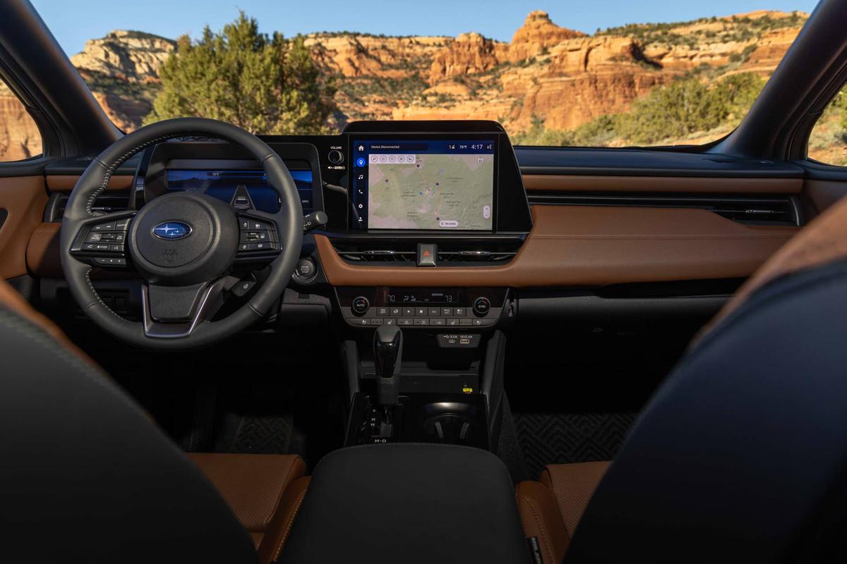  2026 Subaru Outback Touring XT interior Subaru