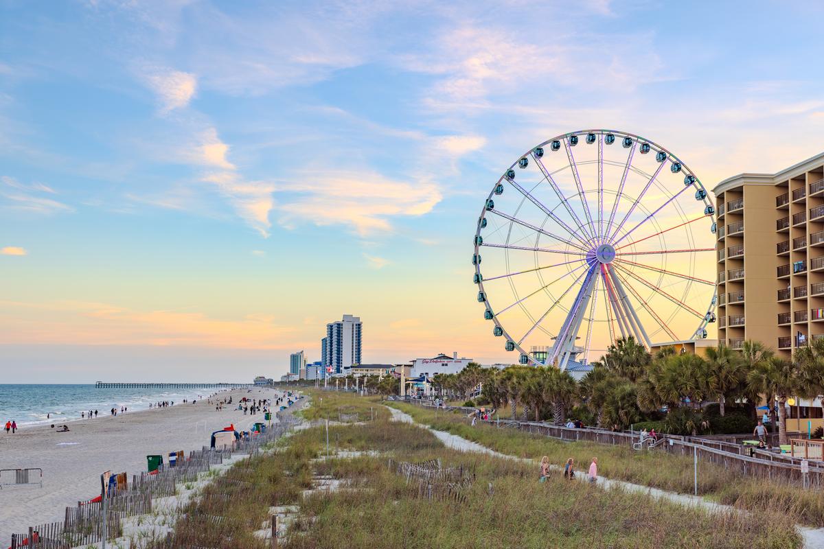  Myrtle Beach is seen on May 3, 2024. 