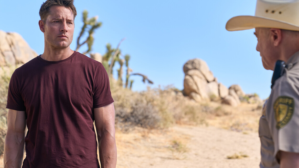 Justin Hartley's Colter Struggles to Solve Case in Tracker's Season 4 Return 