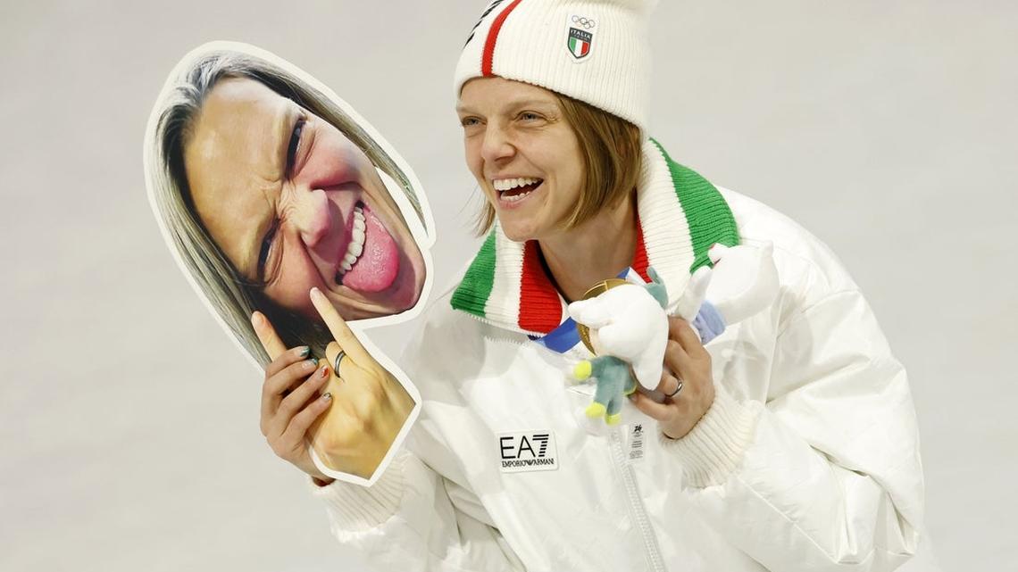 Arianna Fontana's silver lining: matching Italian medal record 