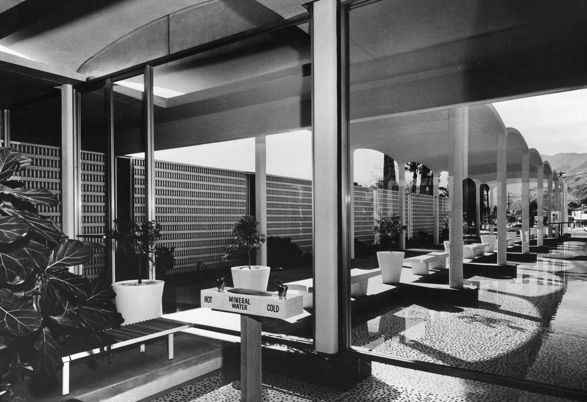 Palm Springs Spa bathhouse c. 1960