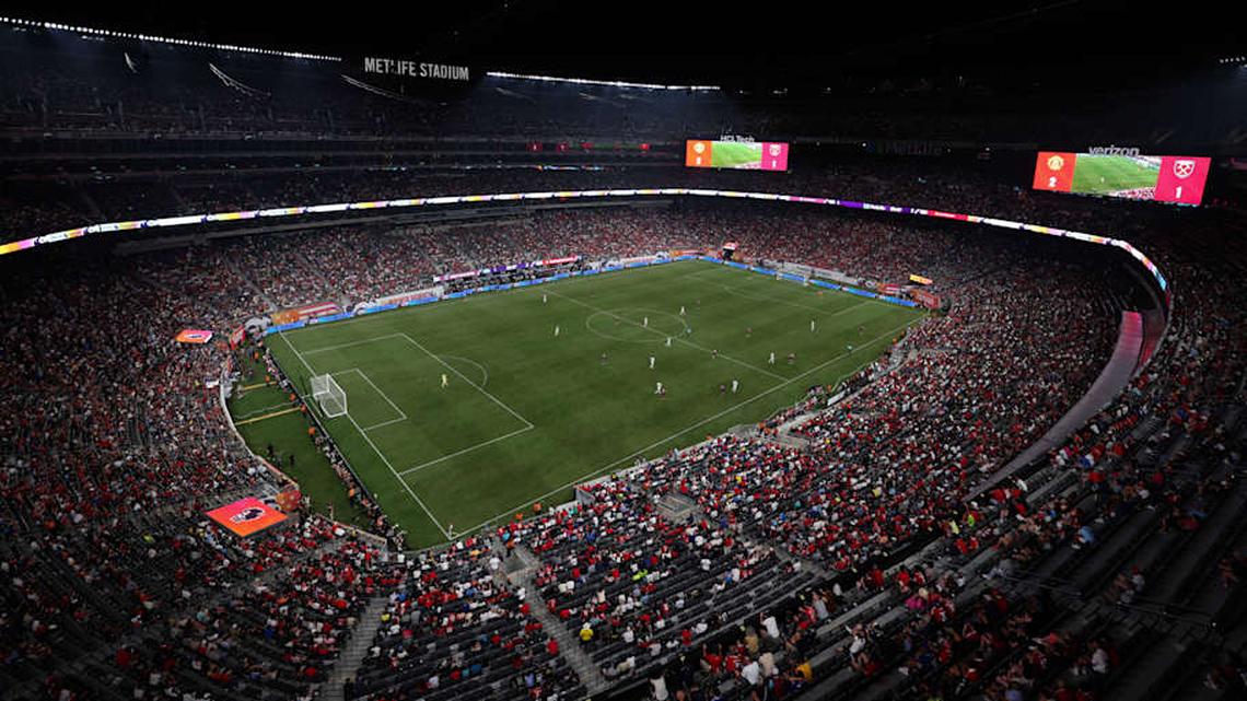  The MetLife Stadium will host the 2026 World Cup final. | Jordan Bank/Premier League/Getty Images 
