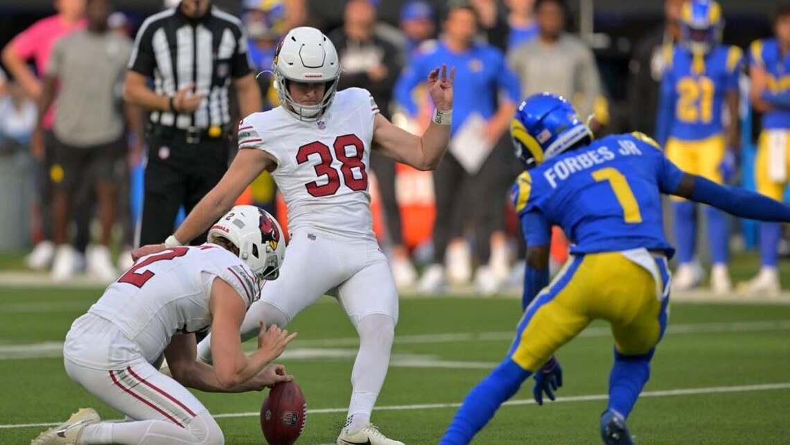 Chad Ryland's sixth FG is a winner as Cardinals edge Rams
