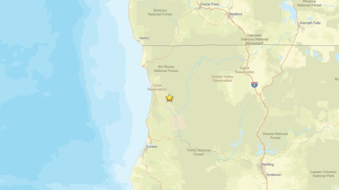 Earthquake measuring 2.0 shakes area close to Weitchpec, CA on Aug. 6 