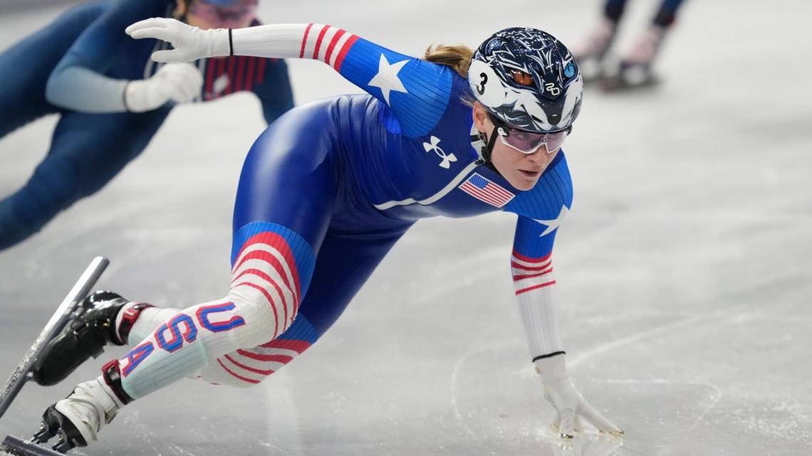 Corinne Stoddard earns bronze in 1500m, halts U.S. speed skating drought
