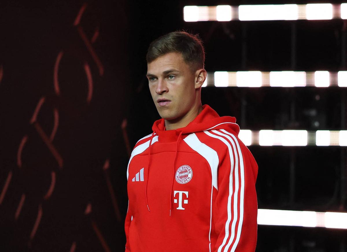  FC Bayern Munich midfielder Joshua Kimmich (6) at the 2025 FIFA Club World Cup. Hannah Mckay-Reuters via Imagn Images
