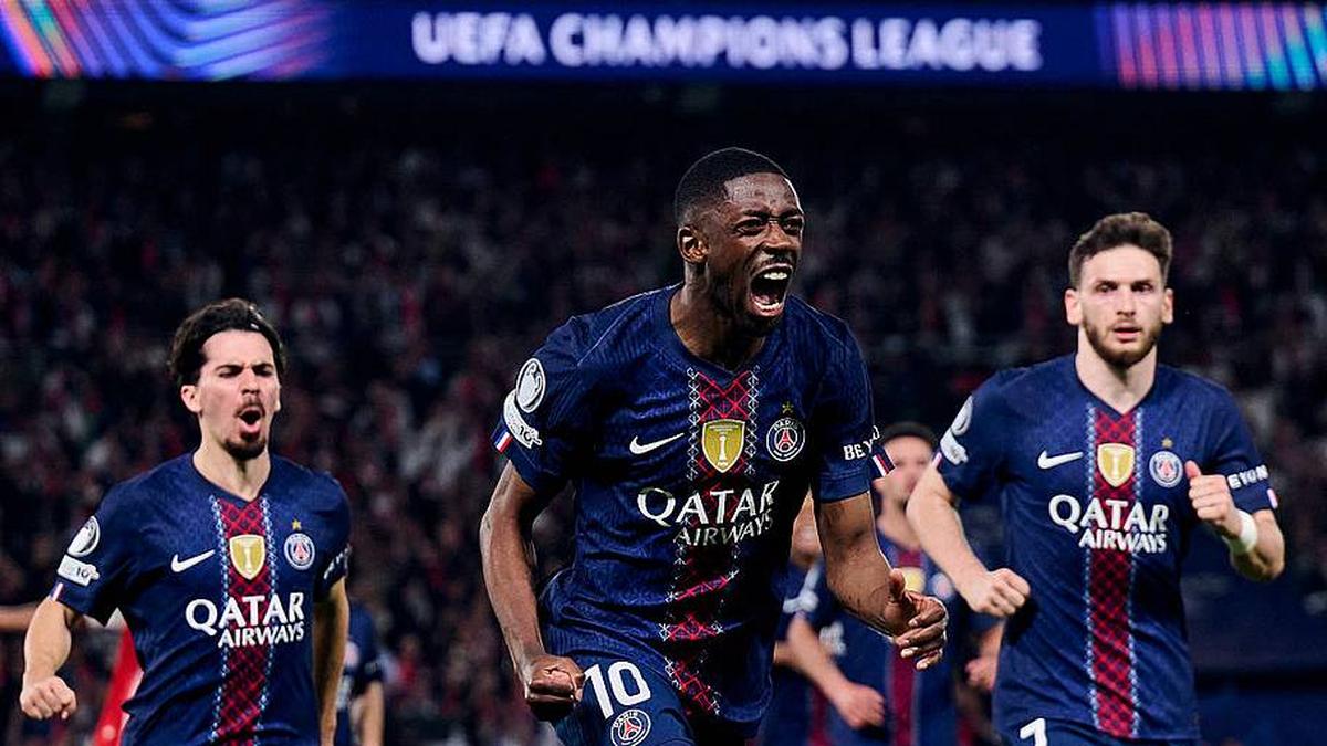  PSG's fearsome frontline has spearheading their success. | Mattia Ozbot/UEFA/Getty Images 