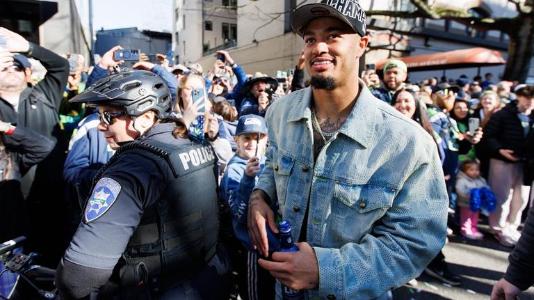 Seahawks star wideout Smith-Njigba on typos on trophy: ‘It’s getting disrespectful’