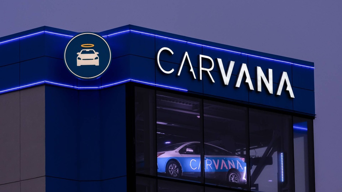 Carvana's sales grow as higher rates squeeze financing profits 