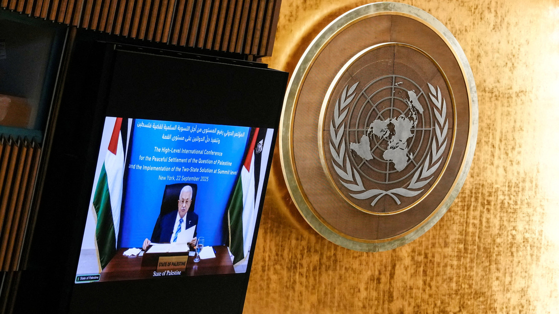 UN allows Palestinian president to again speak via video after US denies visa 