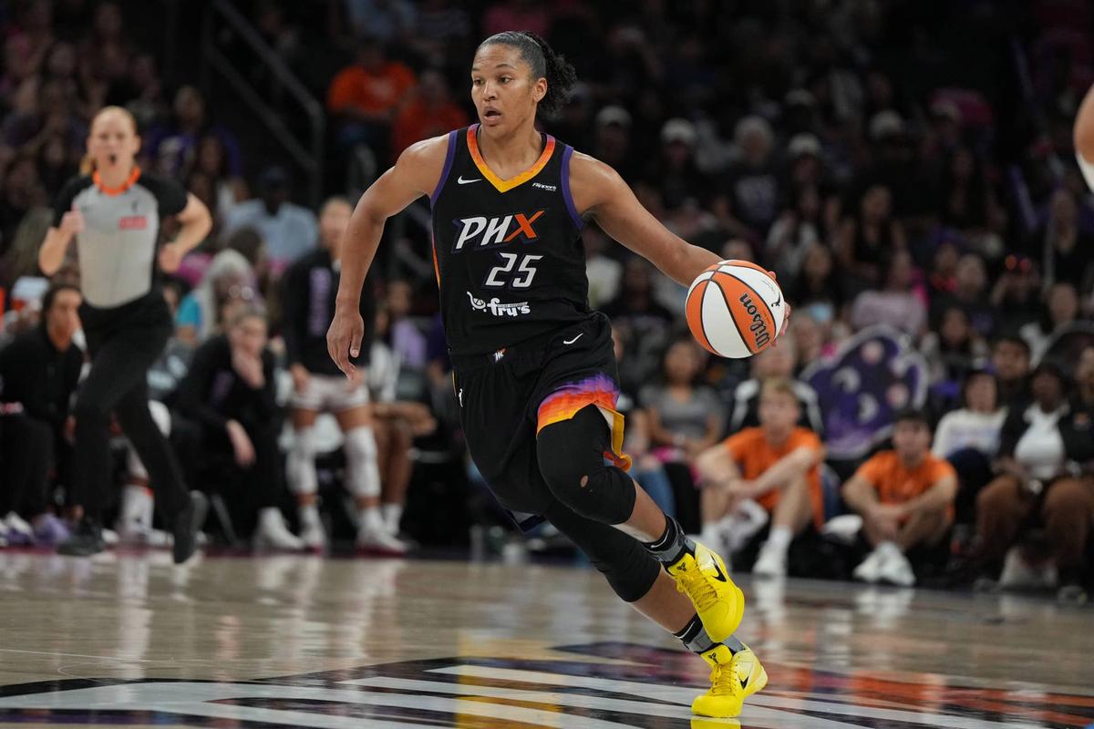  Phoenix Mercury forward Alyssa Thomas © Rick Scuteri-Imagn Images