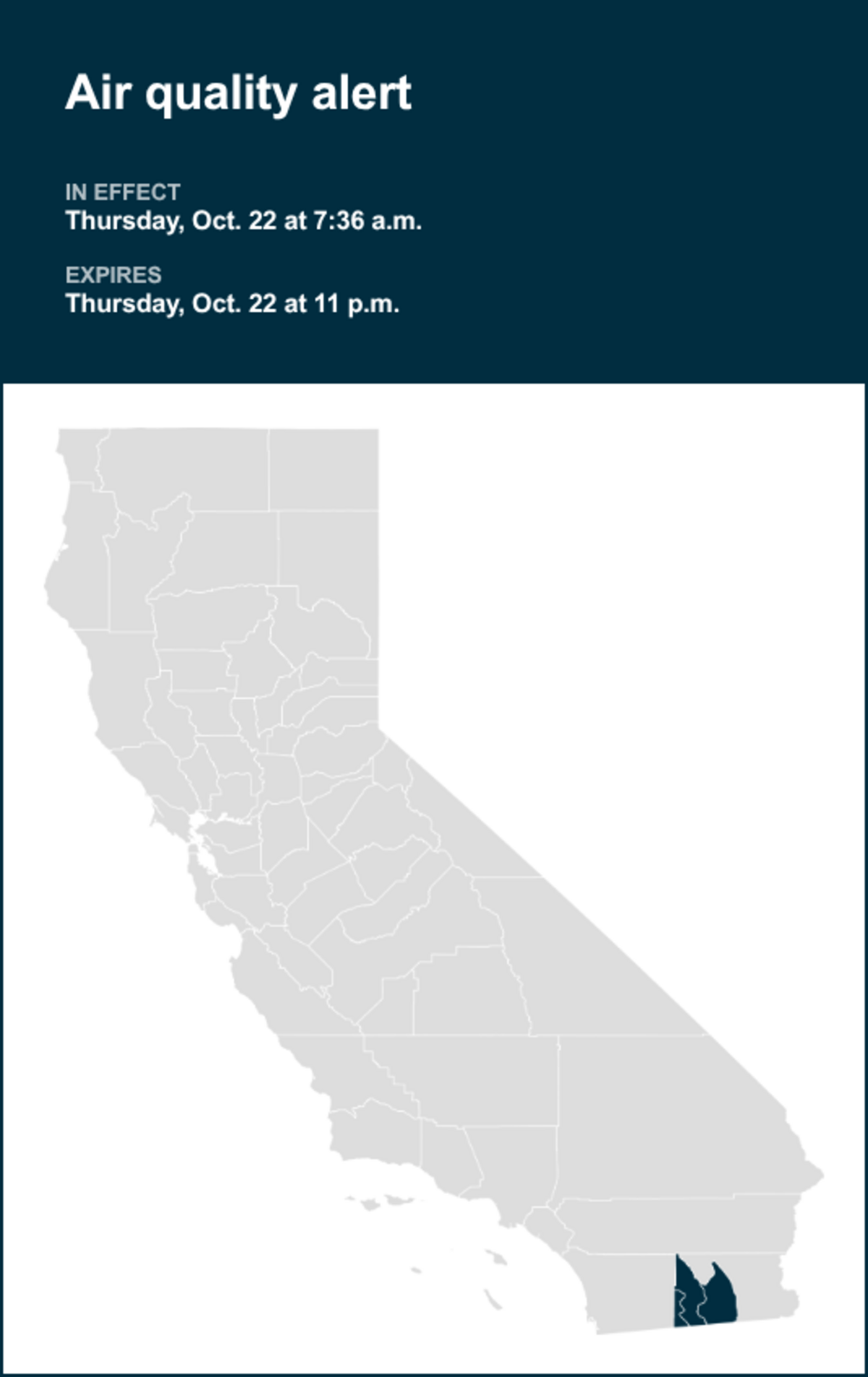 Air quality alert affecting Southern California Thursday | Sacramento Bee