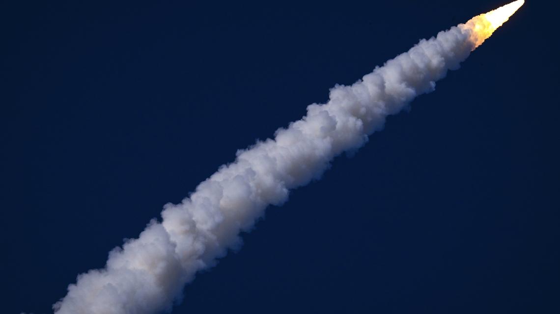 The awe of a moon launch in an age of Trump, turmoil and tribal divisions