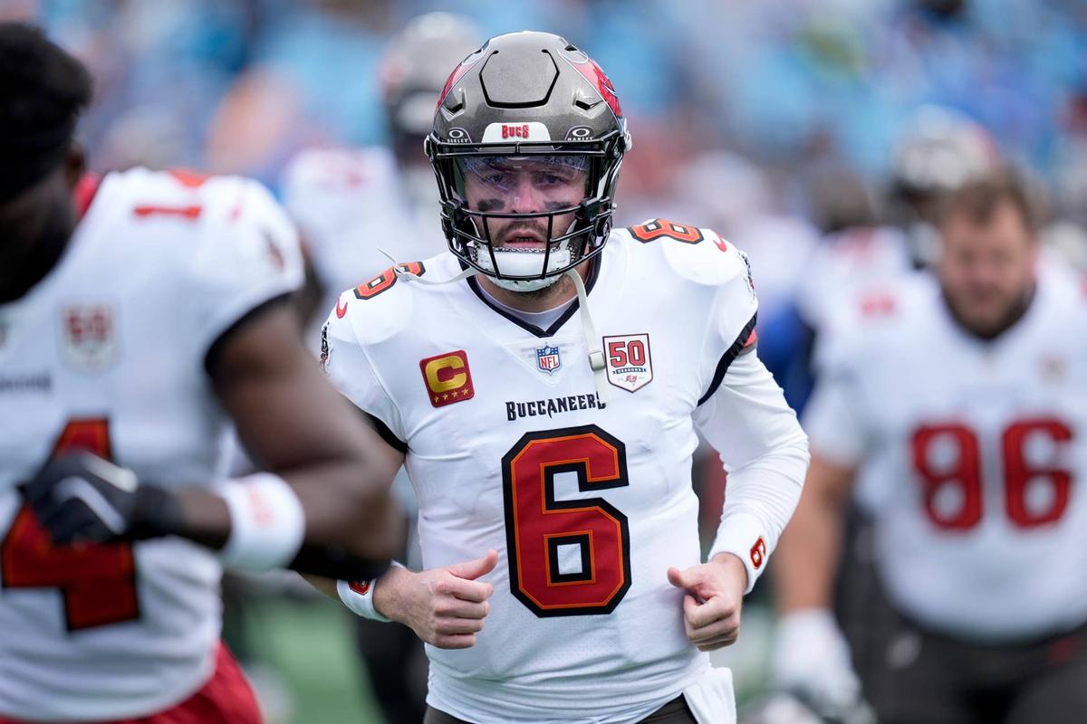  Tampa Bay Buccaneers quarterback Baker Mayfield (6) © Jim Dedmon-Imagn Images