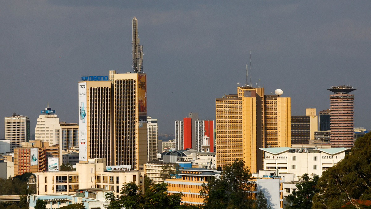 A general view shows a section of the skyline of the central business district of Nairobi, Kenya July 15, 2025. REUTERS/Thomas Mukoya