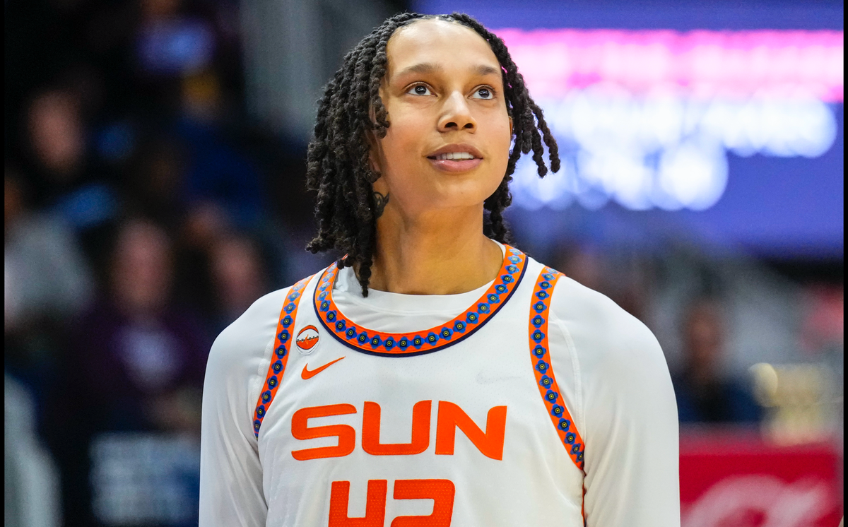  Connecticut Sun center Brittney Griner (42) Kevin Sousa-Imagn Images