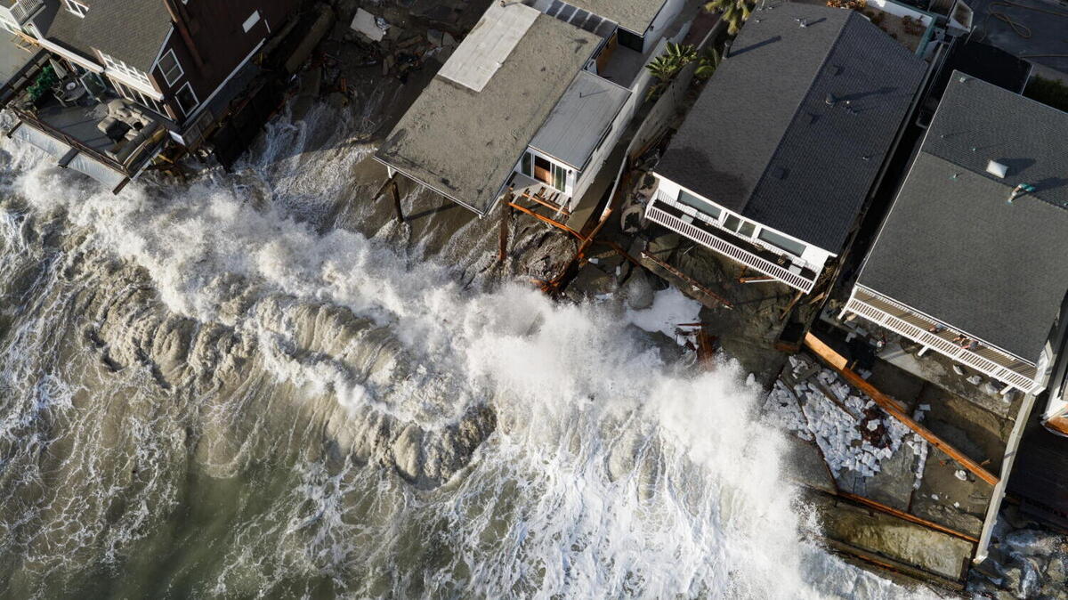 'The whole beach is gone': Big waves, flooding bring destruction to Southern California coast. It's a warning