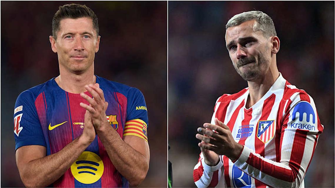 Griezmann, Lewandowski Give Emotional Farewells in Final Home Matches