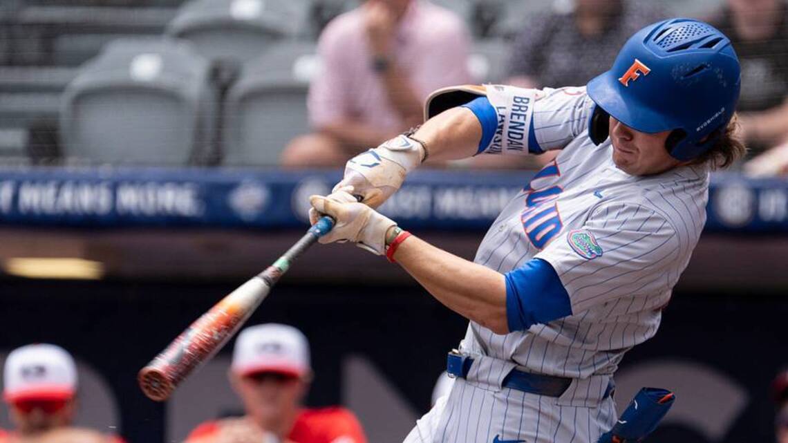 Gators Brendan Lawson Sitting Atop the 2027 MLB Draft Boards