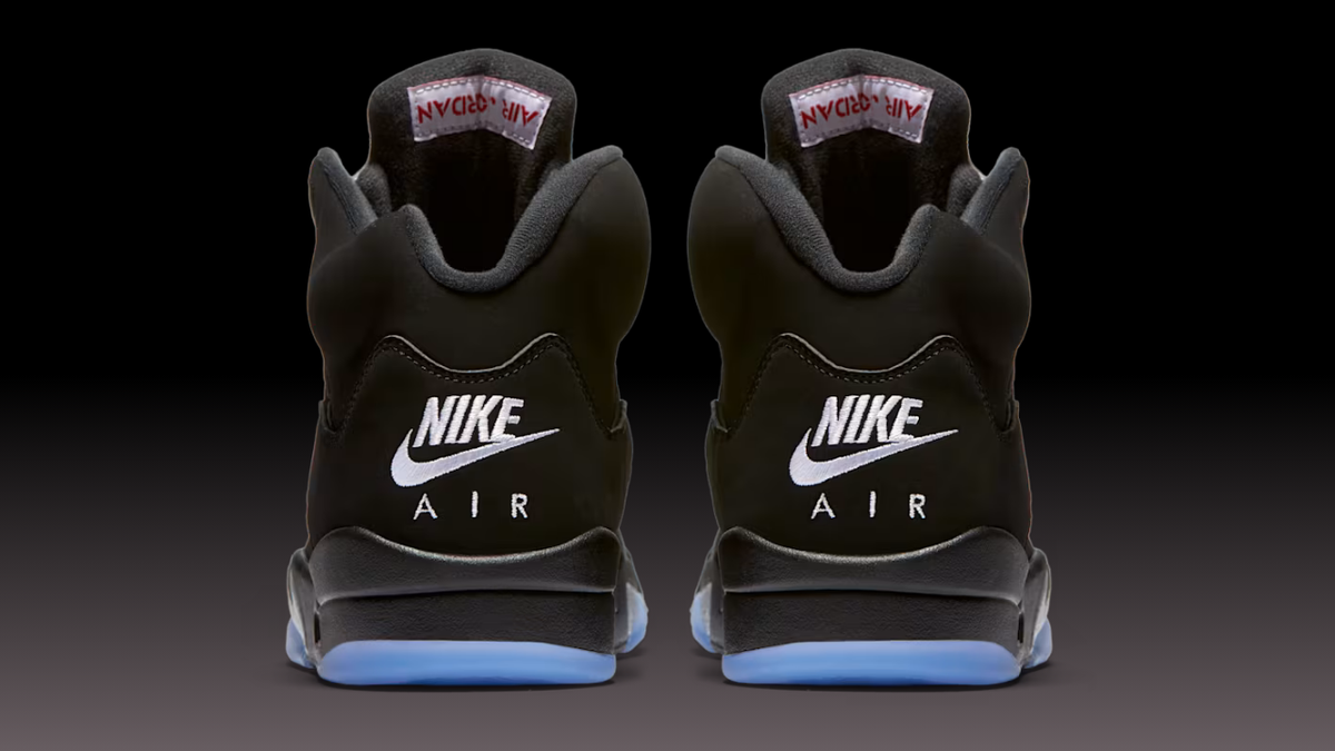  Air Jordan 5 Black Metallic Sneakerbardetroit