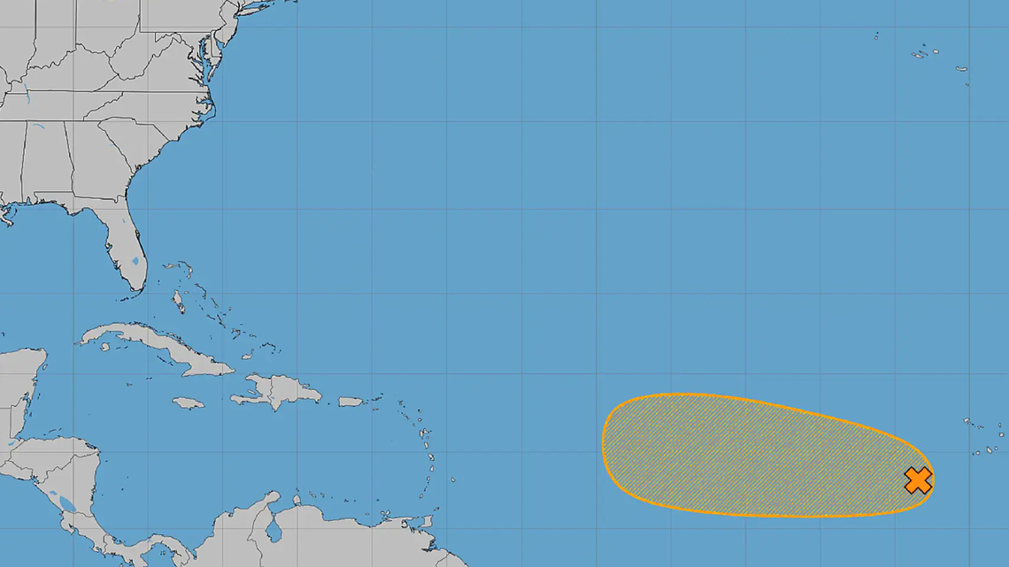 Hurricane center still tracking 1 Atlantic system, but drops development chances 