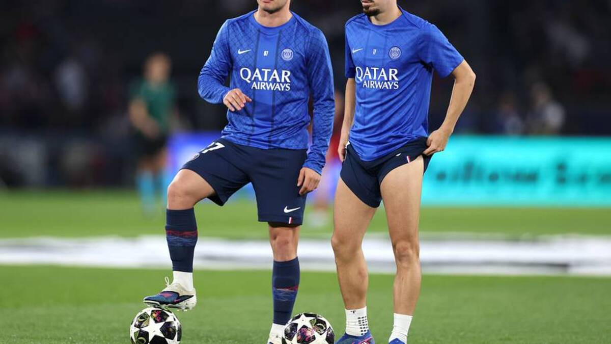  PSG midfielders João Neves (left) and Vitinha could be worth a major investment. | Justin Setterfield/Getty Images 