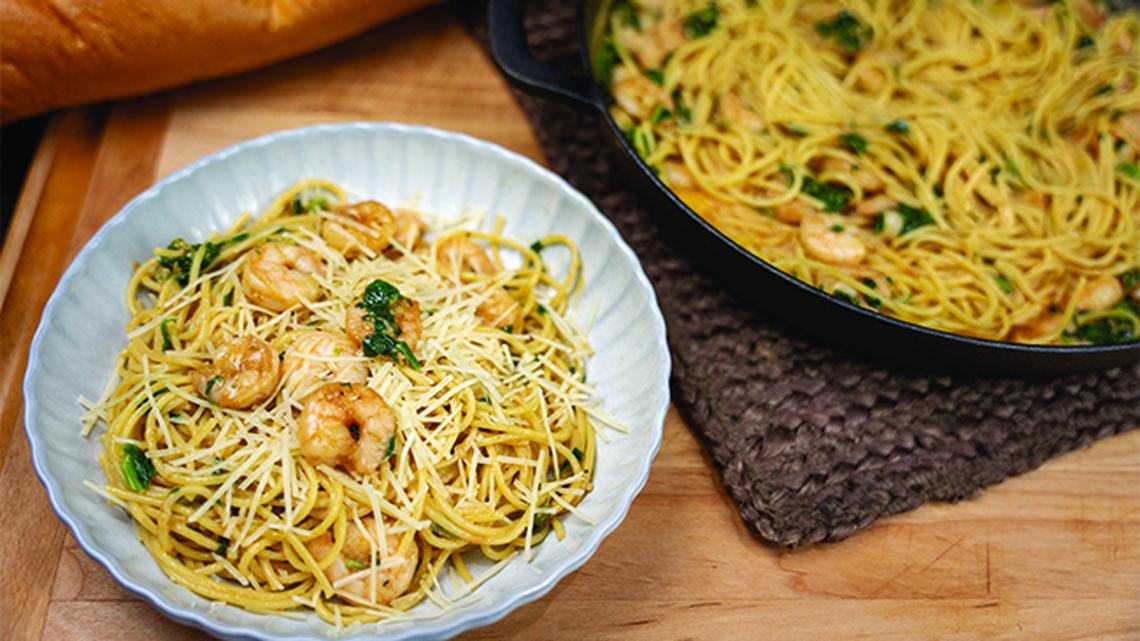 
        Pair Simplicity and Flavor with Seafood Pasta
       