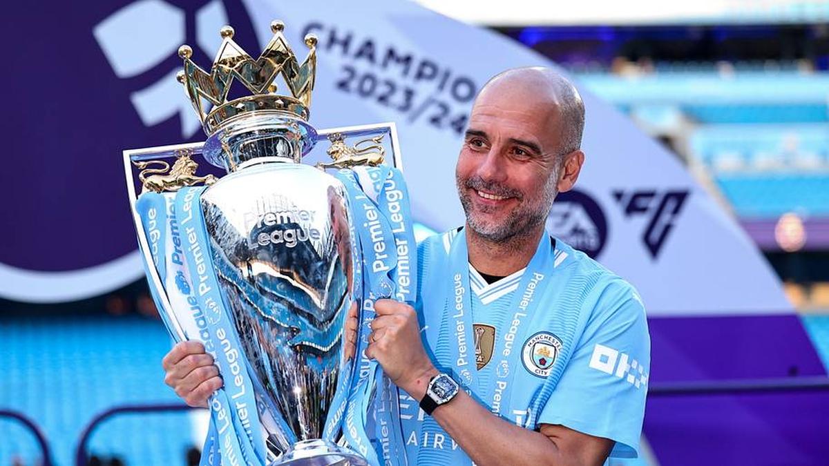  Guardiola enjoyed a lengthy reign of dominance in England. | Robbie Jay Barratt/AMA/Getty Images 