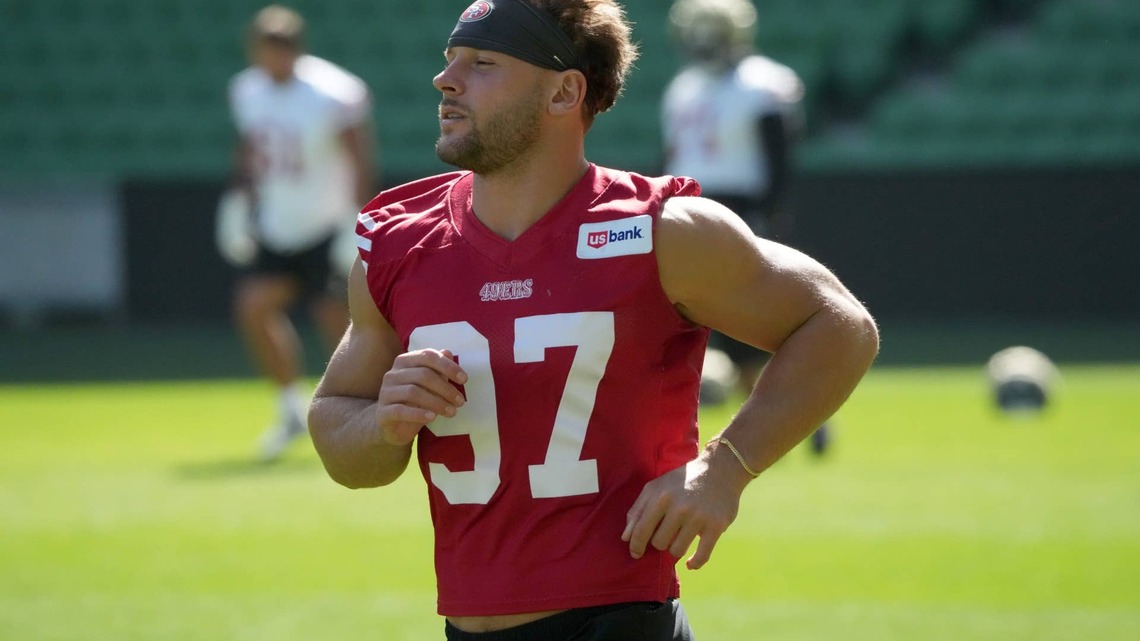 Nick Bosa Gives Some Optimistic News About His Recovery From Calf Injury 