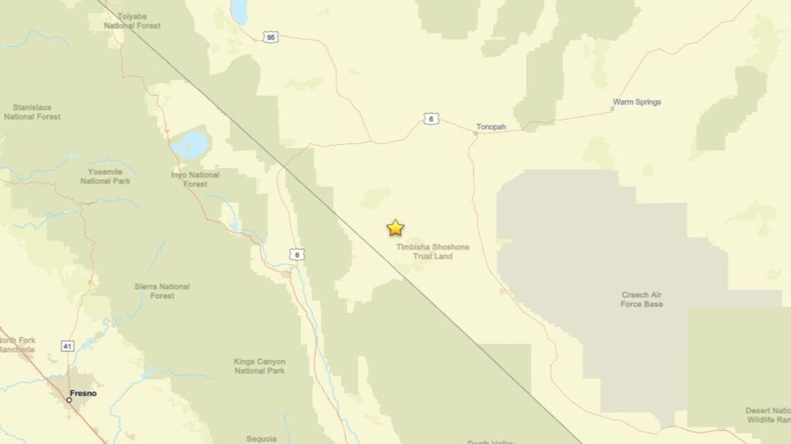 Update: 2.7 magnitude earthquake rattles near Silver Peak, NV on Aug. 4 