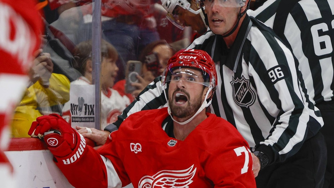 Red Wings' Dylan Larkin ‘Trying to Be a Man' Amid Fan Backlash