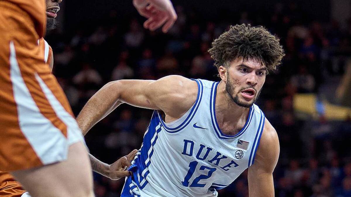  Cameron Boozer has been so dominant that the three losses he suffered at Duke brought his prep and college total to a mere 17. | Robin Alam/ISI Photos/ISI Photos via Getty Images 