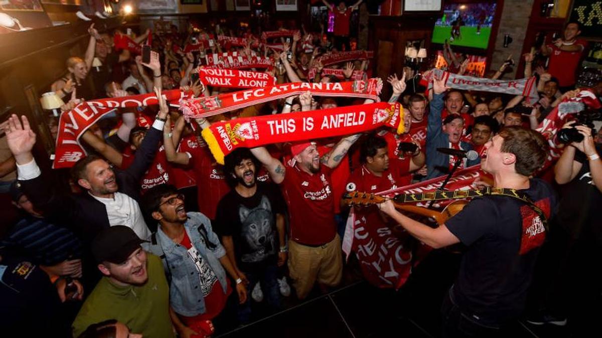  Carragher's delivers an incredible atmosphere to watch soccer. | Andrew Powell/Liverpool FC/Getty Images 