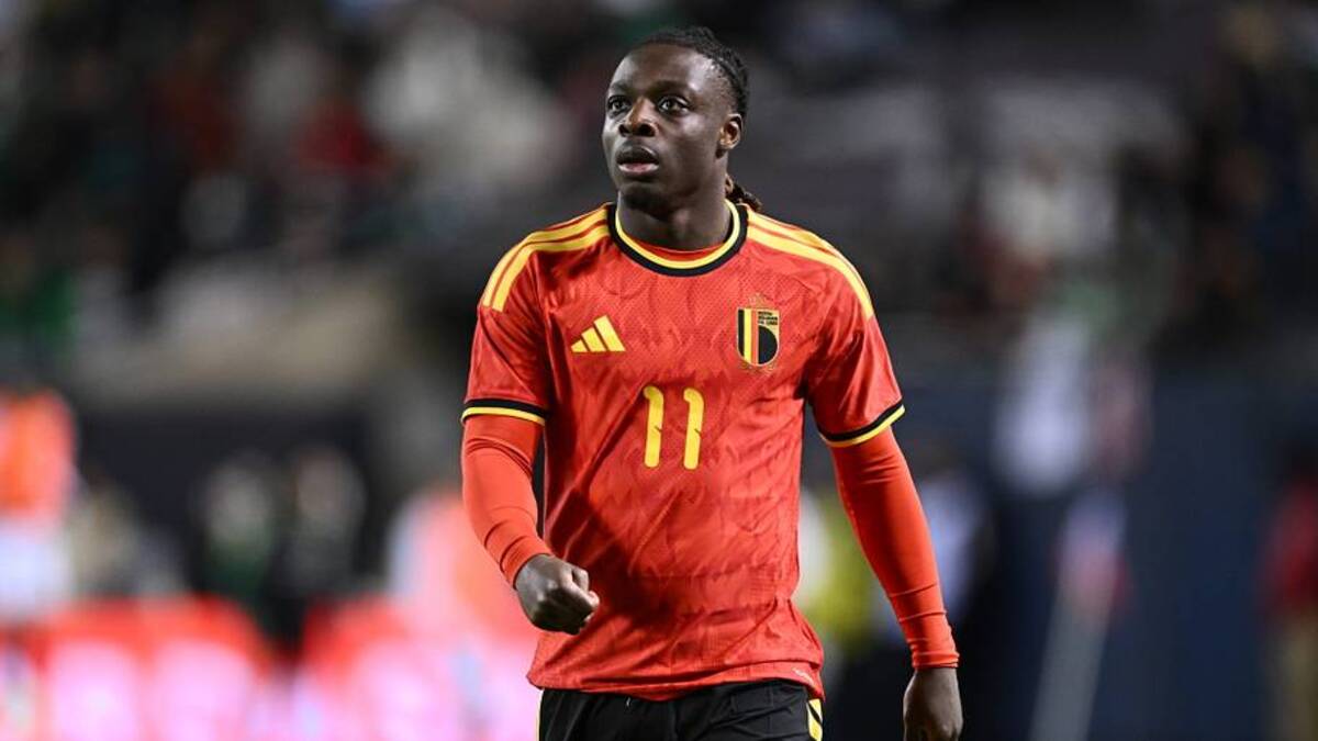  Jérémy Doku is Belgium's top talent. | Daniel Bartel/Getty Images 