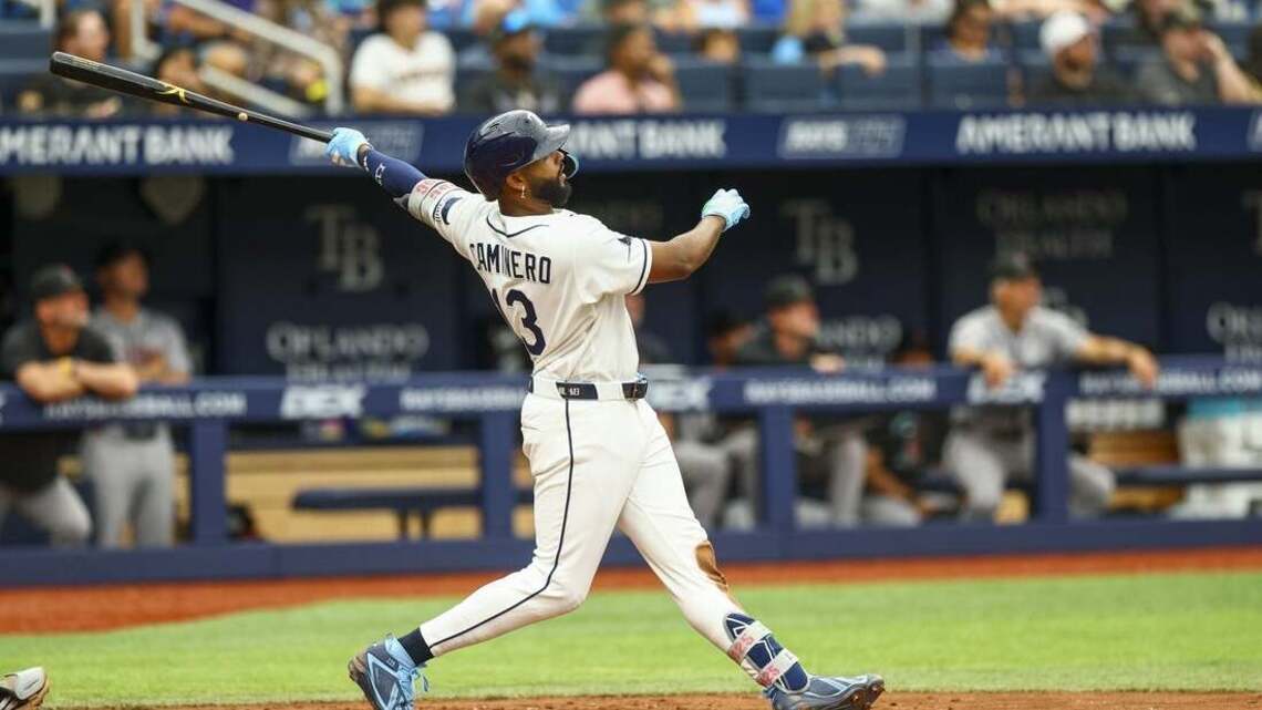 Rays' Junior Caminero first to commit to Home Run Derby 