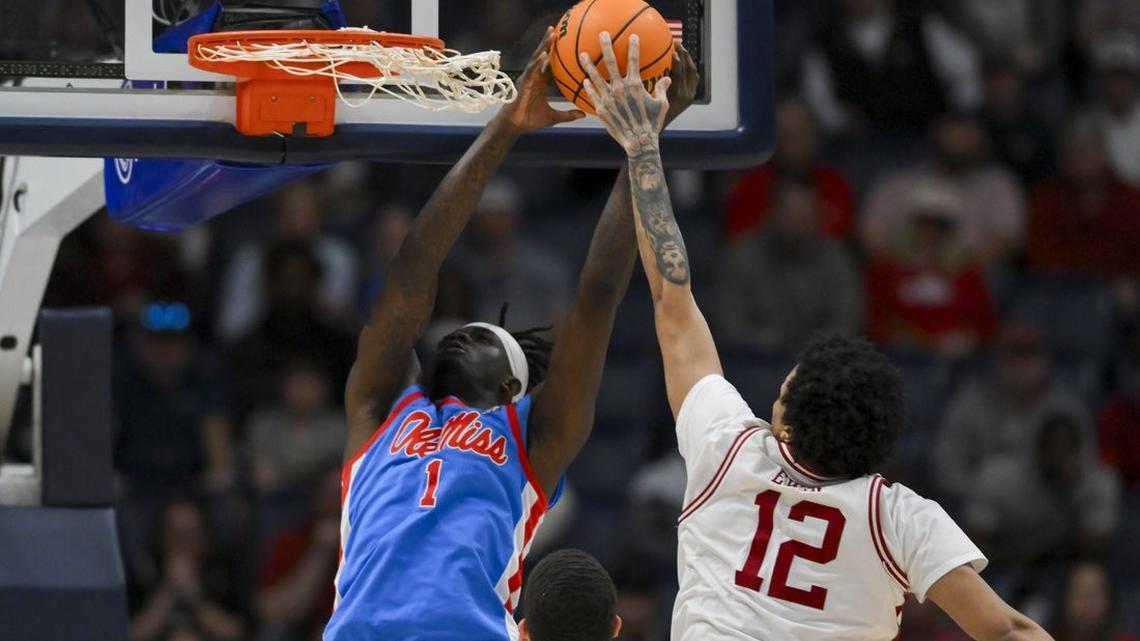 No. 17 Arkansas needs OT to end Ole Miss' SEC tournament run 