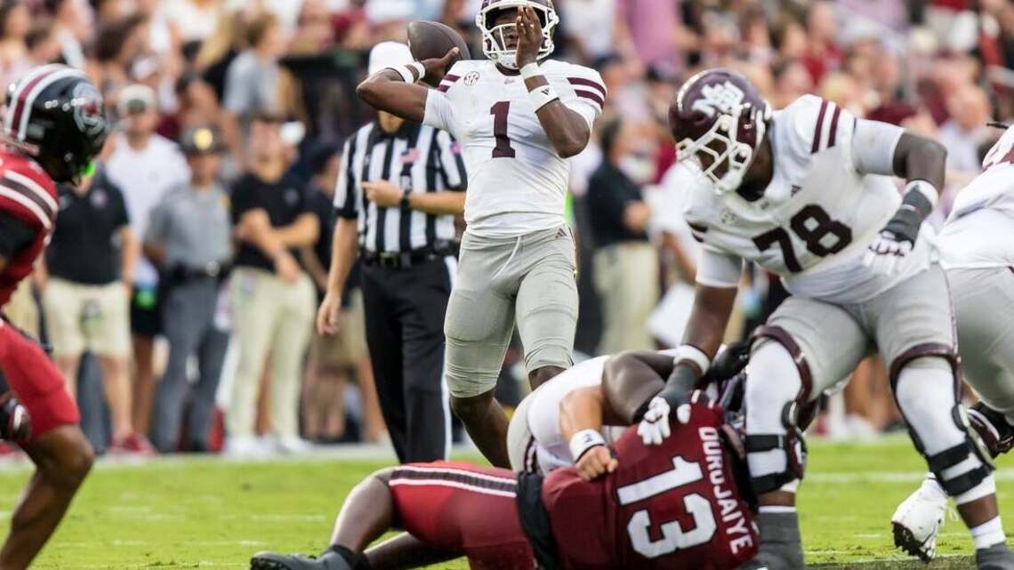 Kamario Taylor, Mississippi State erase early deficit to drop South Carolina 
