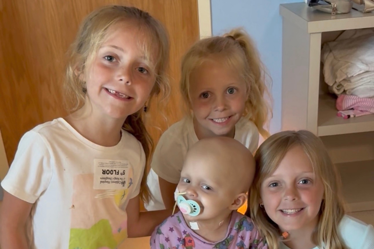  Nancy and her three sisters: Mariella, Emmaline and Rylee. 