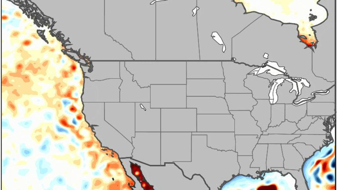 Powerful planetary wave takes aim at West Coast as El Niño rages 