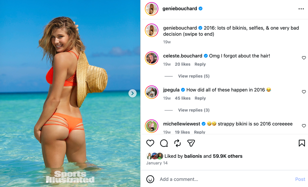  Genie Bouchard's photo. 