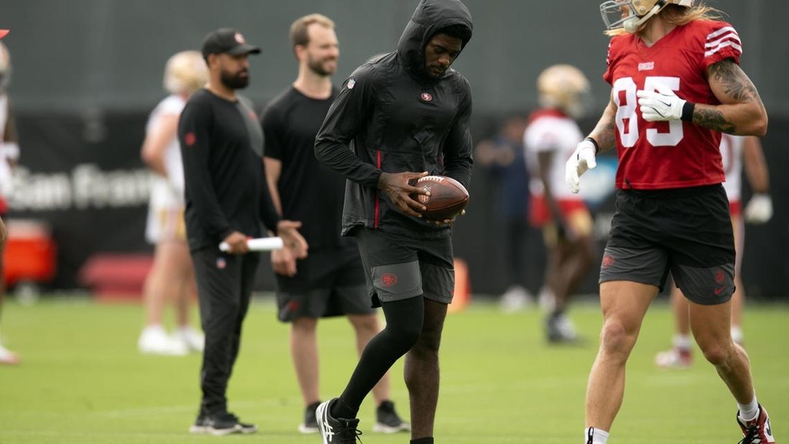 Reports: 49ers' Brandon Aiyuk issued arrest warrant for speeding 