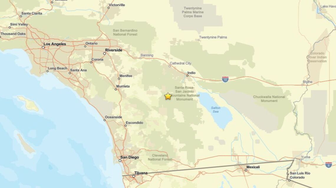 Update: Sept. 26 - 2.3 magnitude earthquake reported close to Anza, CA