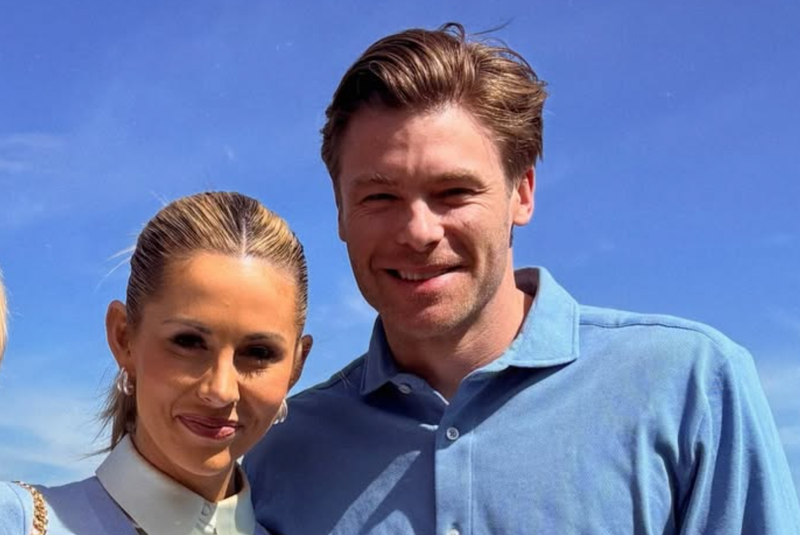  Laura Rutledge and her husband, Josh. 