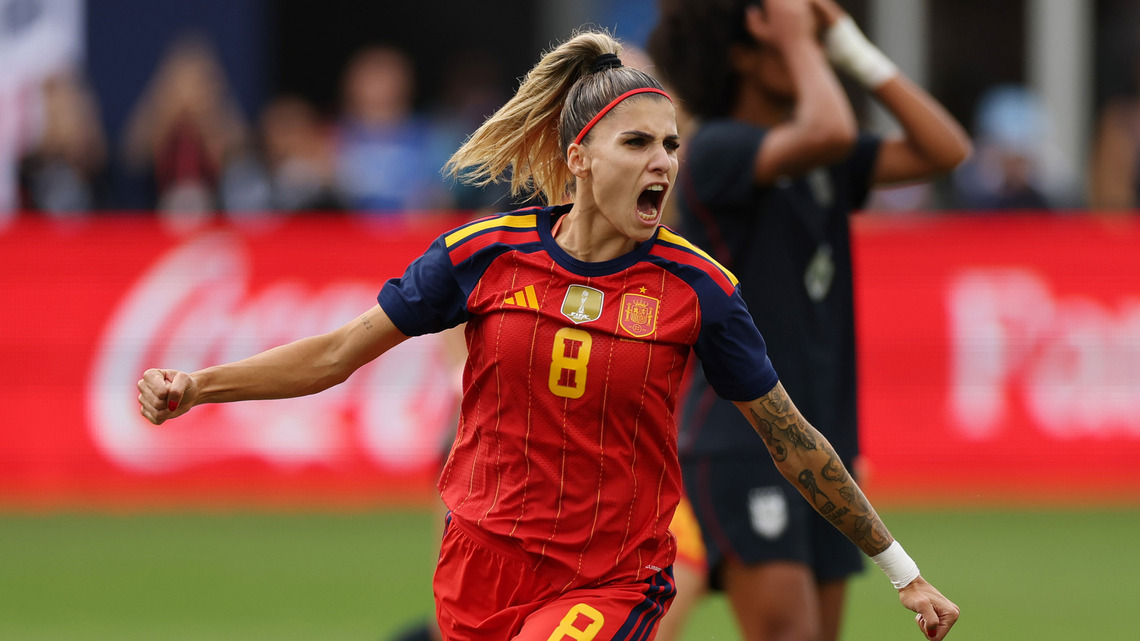 Spain serves USWNT a wake-up call with two-goal defeat