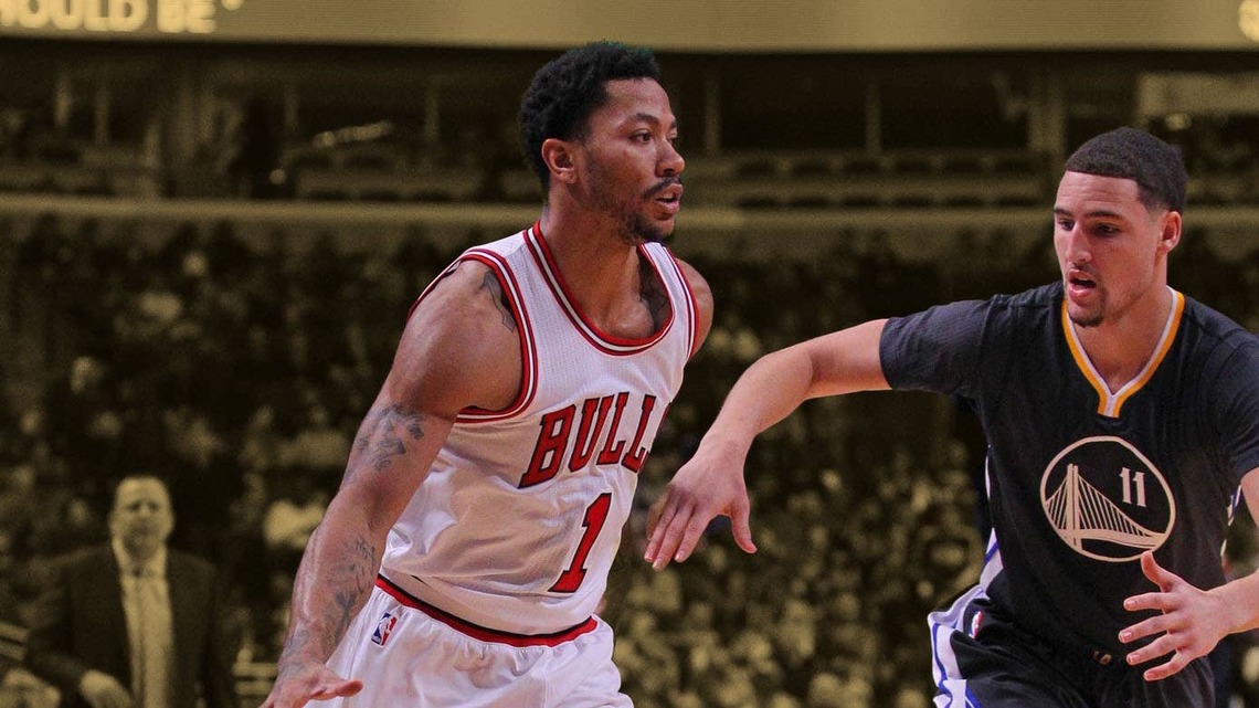 "He up there with Kobe and Bron and D-Wade" - Klay Thompson recalls realizing Derrick Rose's popularity during their time on Team USA 