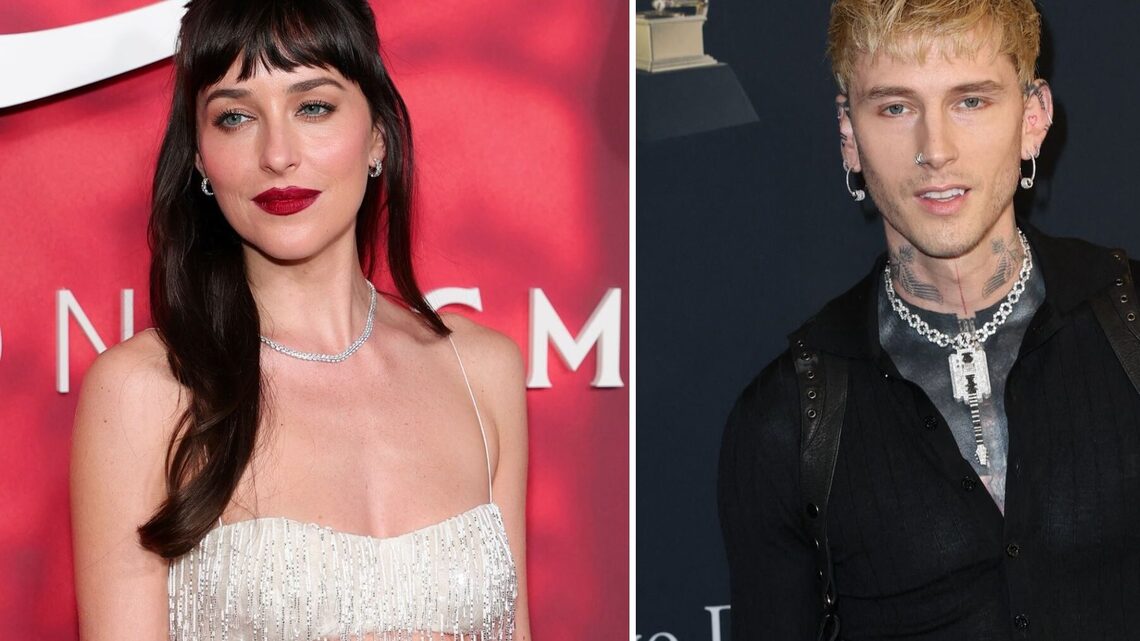 Dakota Johnson Spotted With MGK at L.A. Speakeasy Amid Romance Rumors 