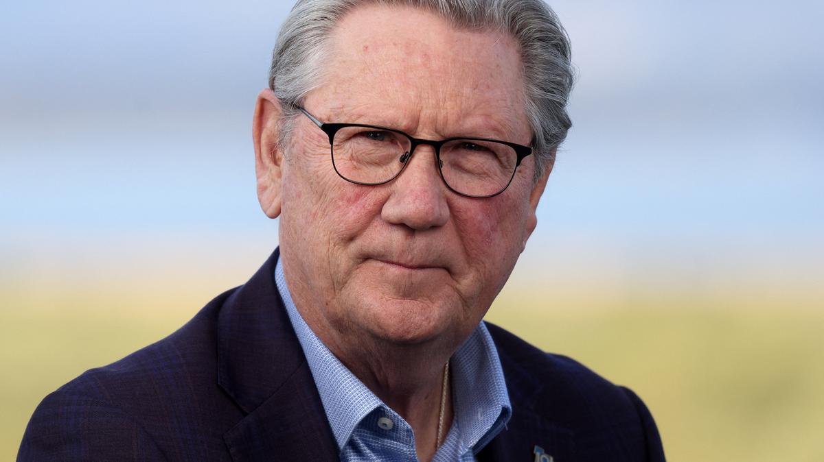 Kansas City Federal Reserve President Jeffrey Schmid in Jackson Hole, Wyoming, U.S., August 21, 2025. REUTERS/Jim Urquhart