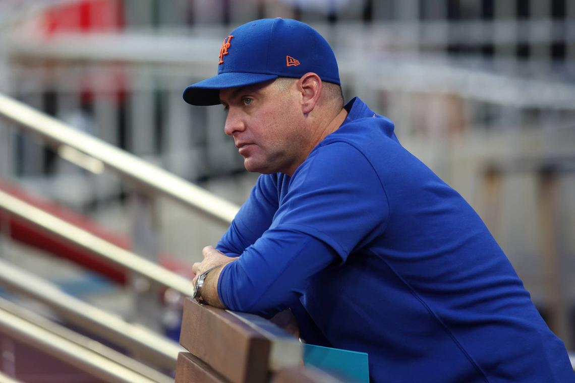  New York Mets manager Carlos Mendoza (64) Brett Davis-Imagn Images